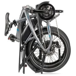 Tern Vektron P7i - 20 Inches City Folding E-Bike - 2023 - Satin Gunmetal/grey -Cycle Parts Shop 02120814 tern vektron p7i 20 gunmetal grey 03 1065317