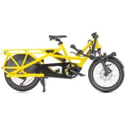 Tern GSD S10 - 20 Inches Cargo E-Bike - 2023 - School Bus Yellow -Cycle Parts Shop 02120855 tern gsd s10 satin school bus yellow 02 1066717