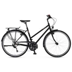 Vsf Fahrradmanufaktur T-300 Deore - Women Touring Bike - 2023 - Ebony Metallic