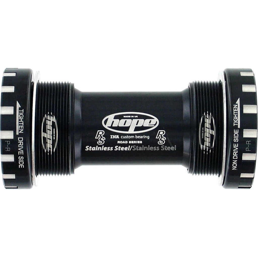 Hope Bottom Bracket Cups Road Stainless Steel - BSA-68-24 - Black 3 Hope Bottom Bracket Cups Road Stainless Steel - BSA-68-24 - Black