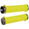 ODI Troy Lee Designs Lock-On MTB Grips - Yellow/grey -Cycle Parts Shop 118508 00 d 199107