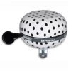 Basil Polkadot Big Bell - White/black Dots