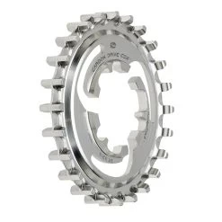 Gates Carbon Drive CDX Centertrack-Sprocket - Stainless Steel - Enviolo - Silver