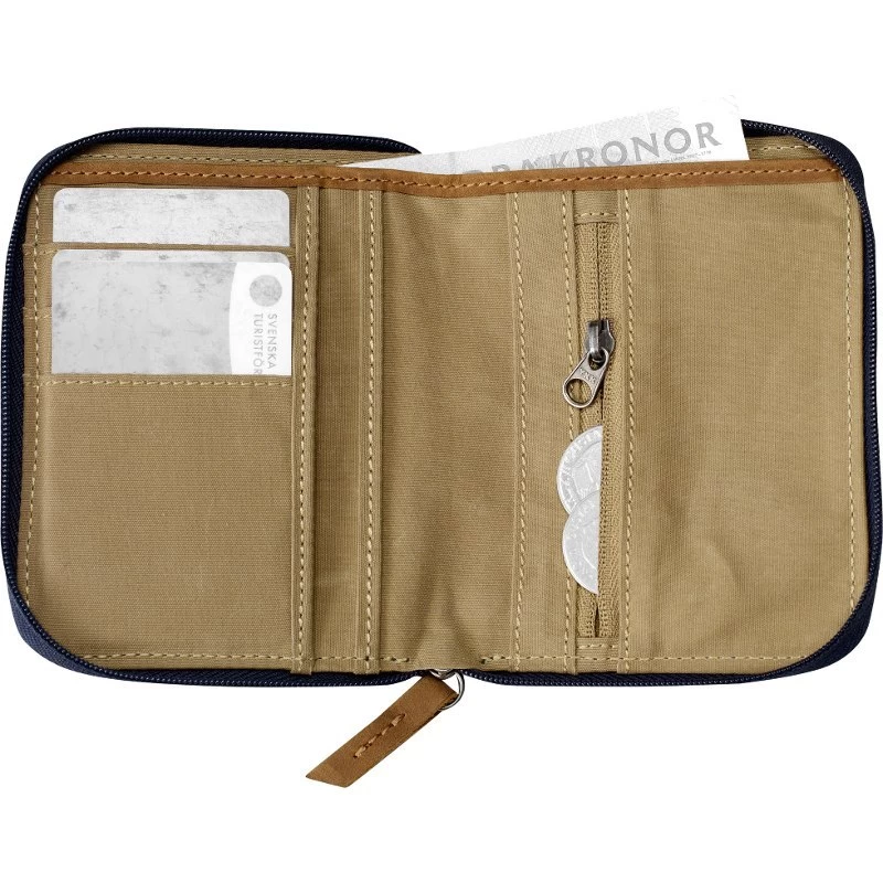 FJÄLLRÄVEN Fjällräven Zip Wallet - Navy 6 FJÄLLRÄVEN Fjällräven Zip Wallet - Navy - Image 4