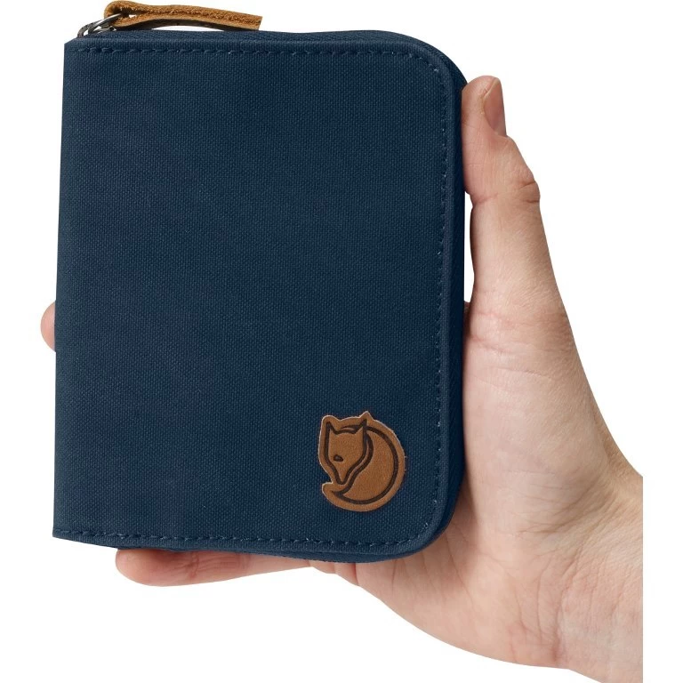 FJÄLLRÄVEN Fjällräven Zip Wallet - Navy 7 FJÄLLRÄVEN Fjällräven Zip Wallet - Navy - Image 5