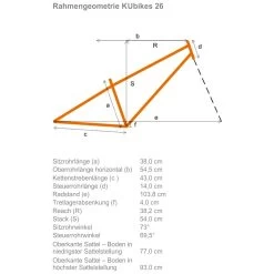 KUbikes 26 MTB 8-Speed Kids Bike - Turquoise Glitter -Cycle Parts Shop 173073 01 d 312889