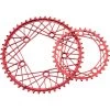 KCNC K4 Cobweb II Road Chainring 110mm Compact - Red -Cycle Parts Shop 175627 00 d 317708