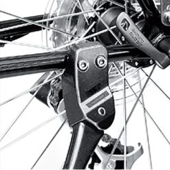 Pletscher Comp Rear Kickstand For KSA 18 Mounting - Black -Cycle Parts Shop 228500 01 c 439095