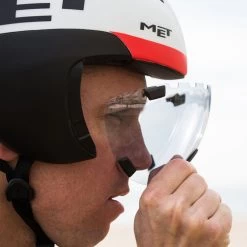 MET Drone Wide Body Helmet - Weiß / Schwarz / Rot -Cycle Parts Shop 237427 01 d 459497