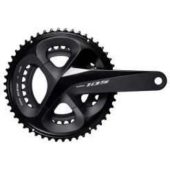 Shimano 105 FC-R7000 Crankset - 2x11-speed - Black - Special Offer