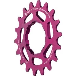 Wolf-tooth Wolf Tooth Single Speed Cog CNC Aluminium - Purple