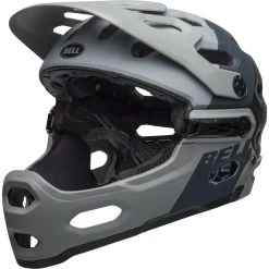 Bell Super 3R MIPS Helmet - Downdraft Matte Gray/gunmetal