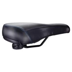 BBB Cycling ComfortPlus Upright Leather BSD-107 Saddle - Black -Cycle Parts Shop 306390 01 d 629079