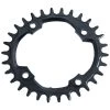 Garbaruk Melon MTB Chainring - 94 Mm / Oval / Narrow-Wide - For SRAM - Black -Cycle Parts Shop 314144 00 d 649219