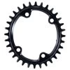 Garbaruk Melon MTB Chainring - 96 Mm / Oval / Narrow-Wide - For Shimano Deore XT / SLX / Deore - Black -Cycle Parts Shop 314588 00 d 650244