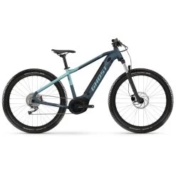 Ghost E-TERU Essential - Electric Mountain Bike - 2023 - Dark Grey / Metallic Light Blue