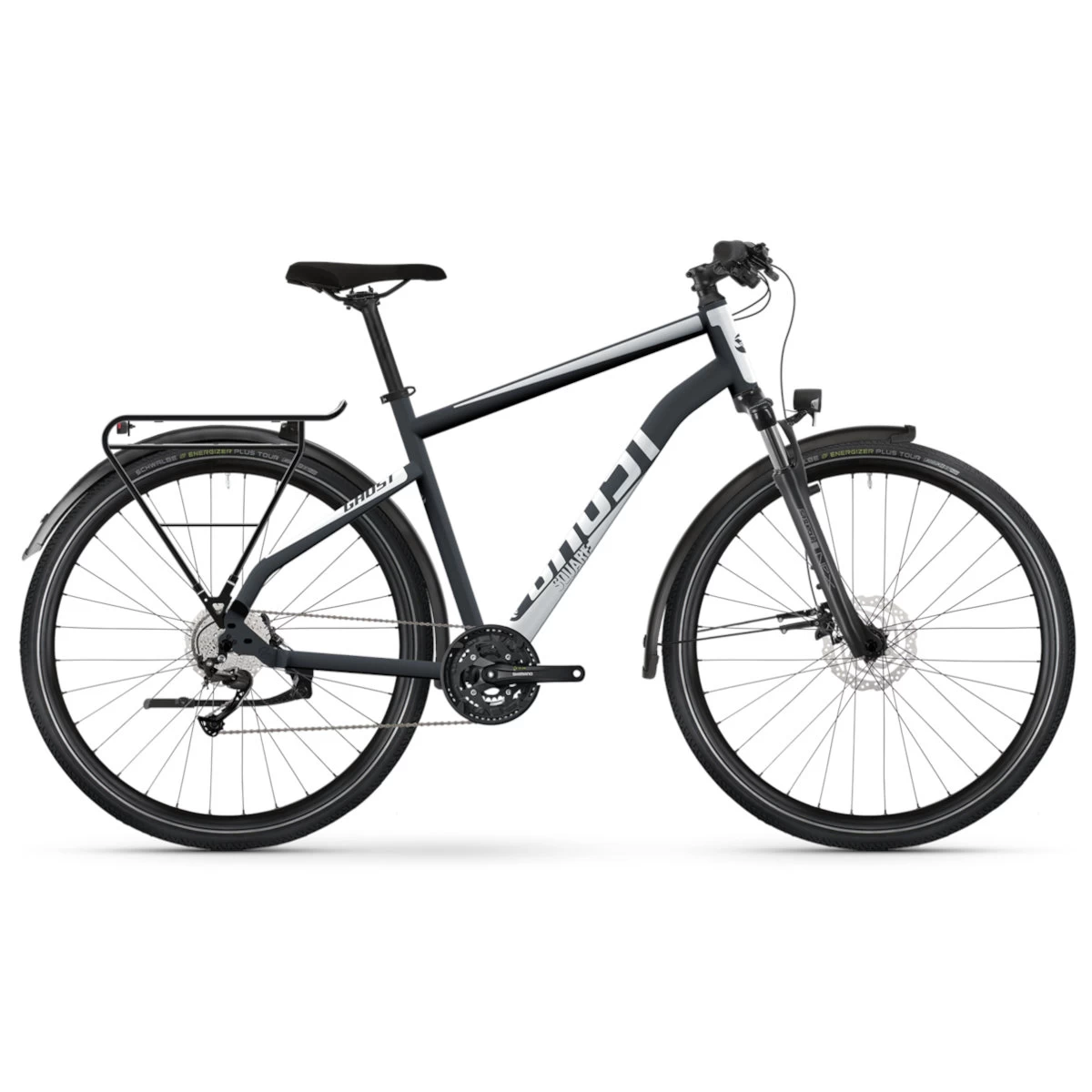 Ghost SQUARE TREKKING Essential - Touring Bike - 2023 - Metallic Black / Urban Grey Matt 3 Ghost SQUARE TREKKING Essential - Touring Bike - 2023 - Metallic Black / Urban Grey Matt