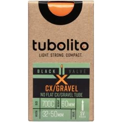 Tubolito X-Tubo CX/Gravel-All Tube - 700C - Black - Presta Valve 5 Tubolito X-Tubo CX/Gravel-All Tube - 700C - Black - Presta Valve -Cycle Parts Shop 33000156 detail1 1386562