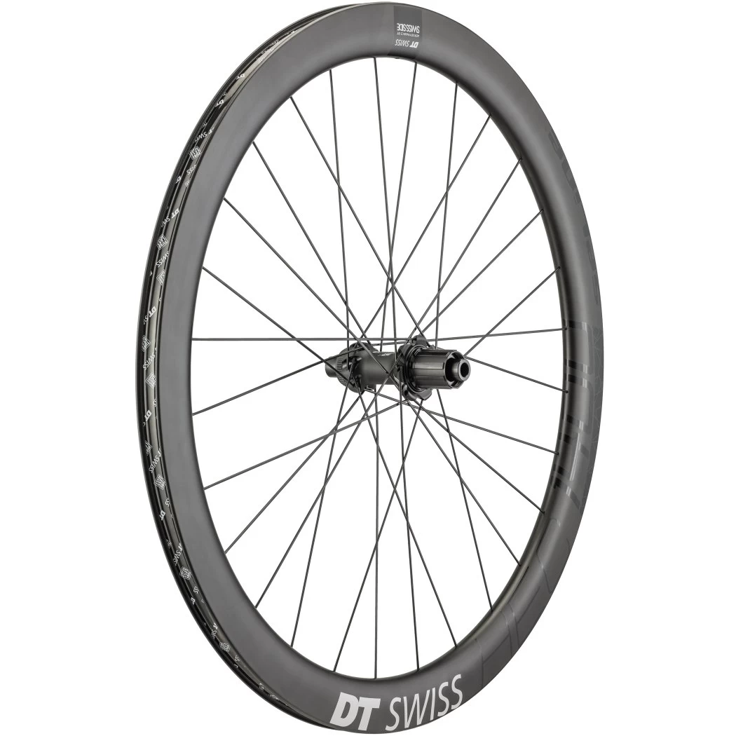 Dt-swiss DT Swiss HEC 1400 SPLINE 47 Rear Wheel - 28" | Carbon | Clincher | Centerlock - 12x142mm - Black 3 Dt-swiss DT Swiss HEC 1400 SPLINE 47 Rear Wheel - 28" | Carbon | Clincher | Centerlock - 12x142mm - Black