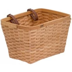 Liix Woven Wooden Basket - Bike Basket
