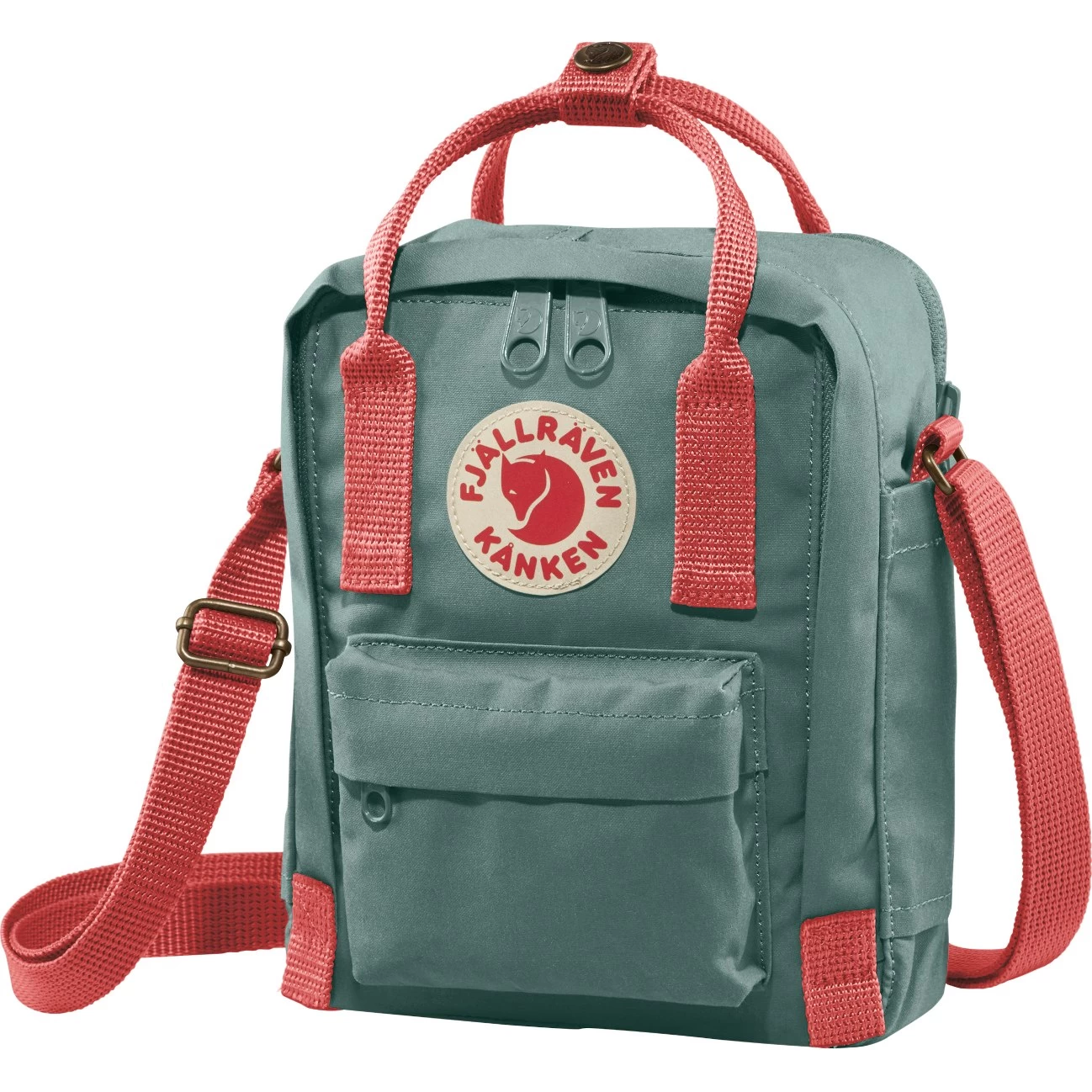 FJÄLLRÄVEN Fjällräven Kånken Sling Bag 2.5L - Frost Green/peach Pink 3 FJÄLLRÄVEN Fjällräven Kånken Sling Bag 2.5L - Frost Green/peach Pink