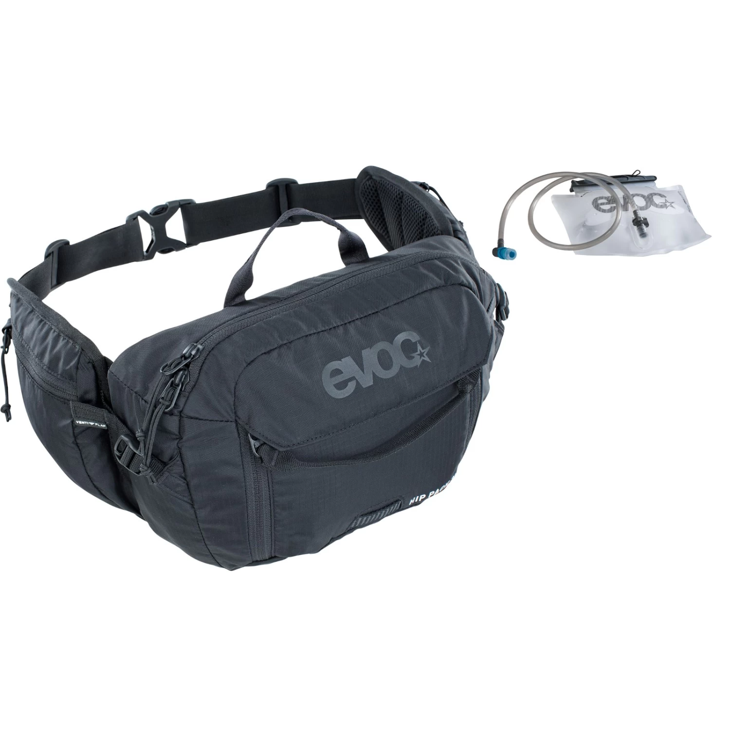 EVOC Hip Pack 3L + 1.5L Bladder - Black 3 EVOC Hip Pack 3L + 1.5L Bladder - Black