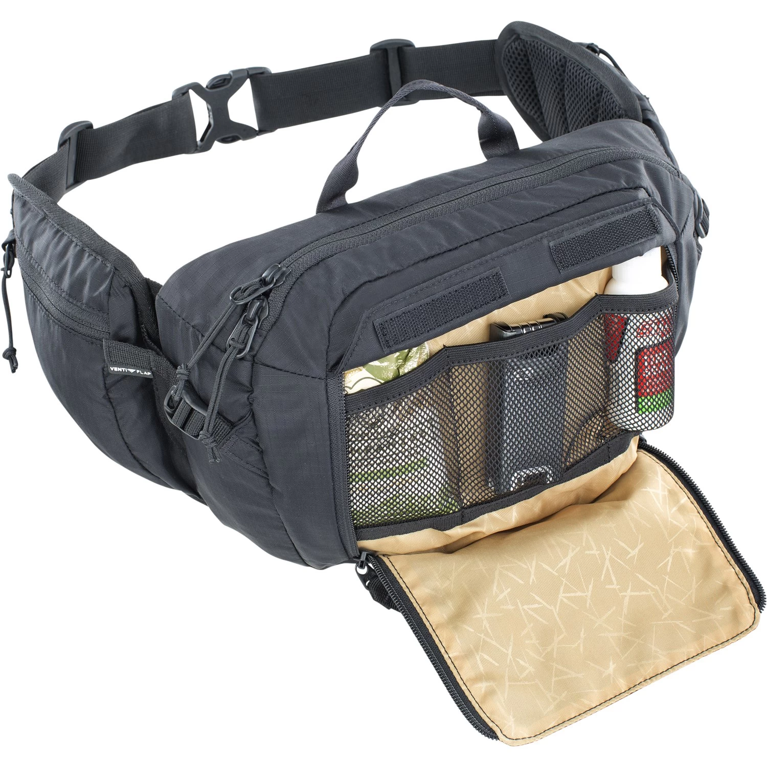EVOC Hip Pack 3L + 1.5L Bladder - Black 5 EVOC Hip Pack 3L + 1.5L Bladder - Black - Image 3