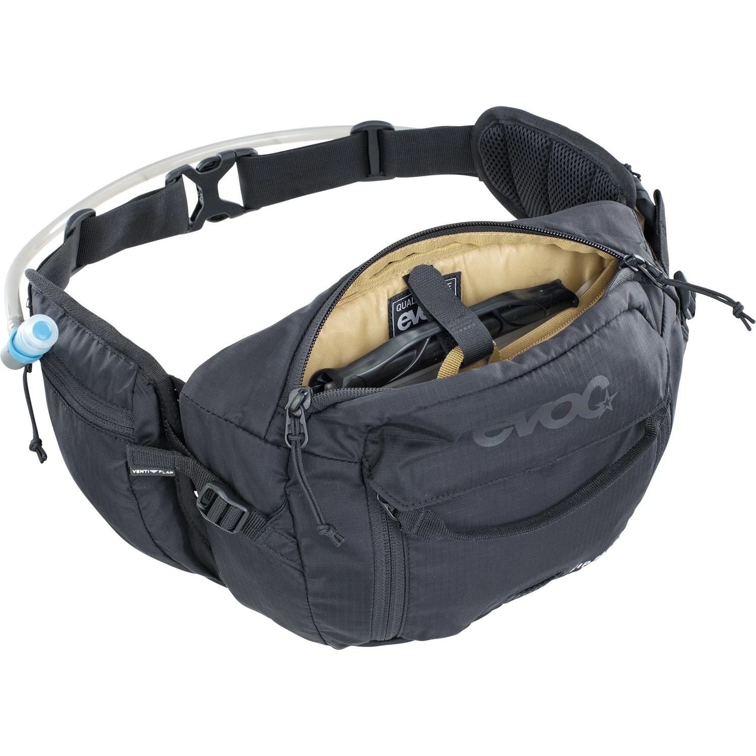 EVOC Hip Pack 3L + 1.5L Bladder - Black 6 EVOC Hip Pack 3L + 1.5L Bladder - Black - Image 4