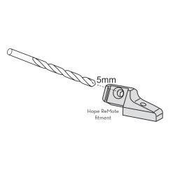 Wolf-tooth Wolf Tooth ReMote Light Action Dropper Post Remote For Direct Mounting At Hope Tech3 Brake Lever - Black -Cycle Parts Shop 369115 02 d 796688