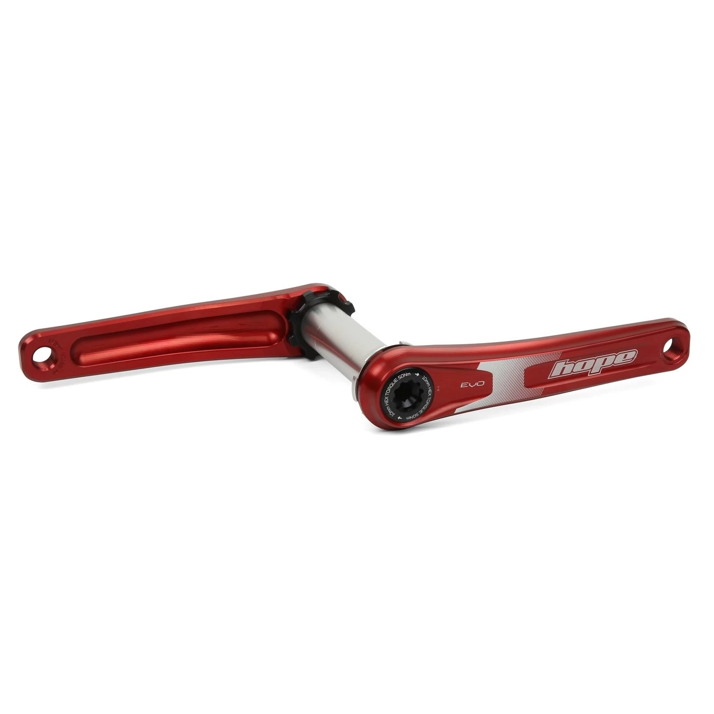 Hope EVO Crank Without Spider - XC - 68/73mm - Red 3 Hope EVO Crank Without Spider - XC - 68/73mm - Red