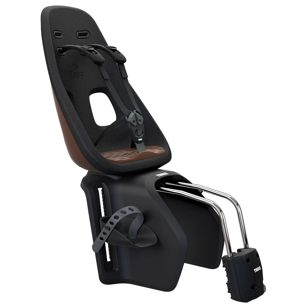 Thule Yepp Nexxt Maxi Frame Mounted - Child Bike Seat - Chocolate Brown 3 Thule Yepp Nexxt Maxi Frame Mounted - Child Bike Seat - Chocolate Brown
