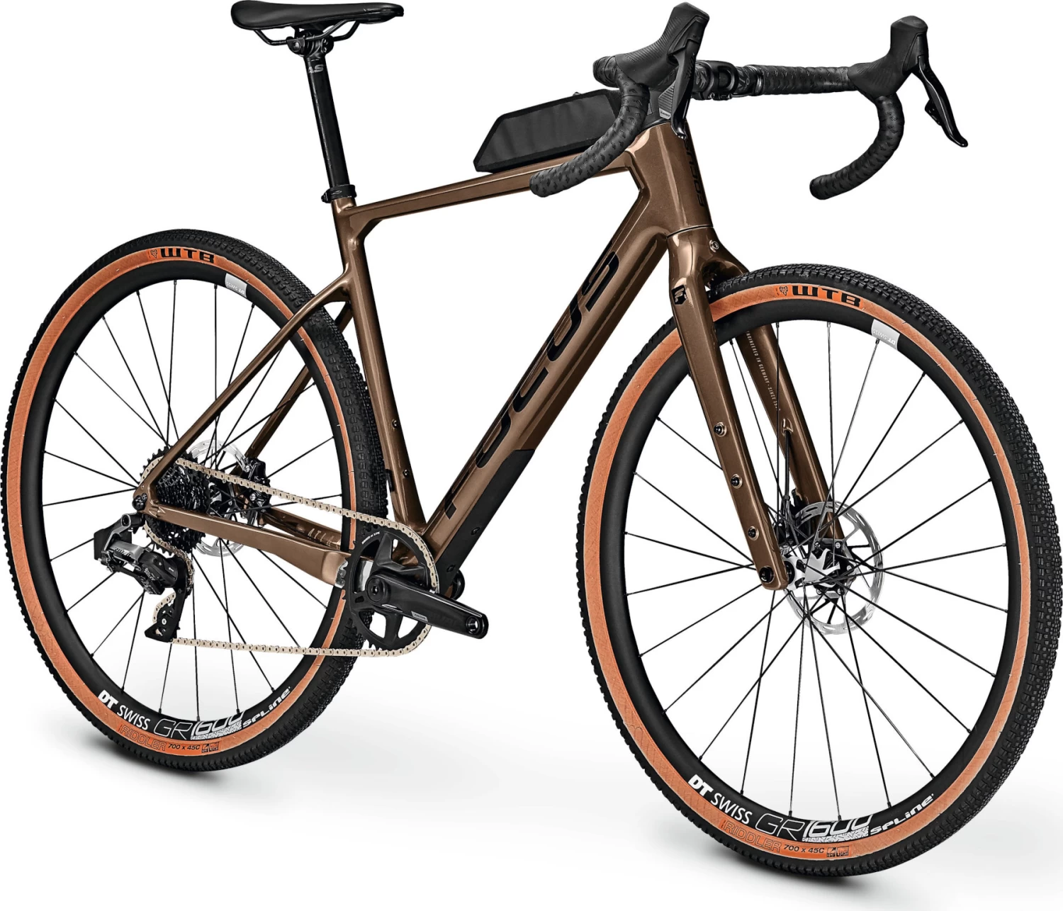 FOCUS ATLAS 8.9 - Carbon Gravel Bike - 2023 - Gold Brown 5 FOCUS ATLAS 8.9 - Carbon Gravel Bike - 2023 - Gold Brown - Image 3