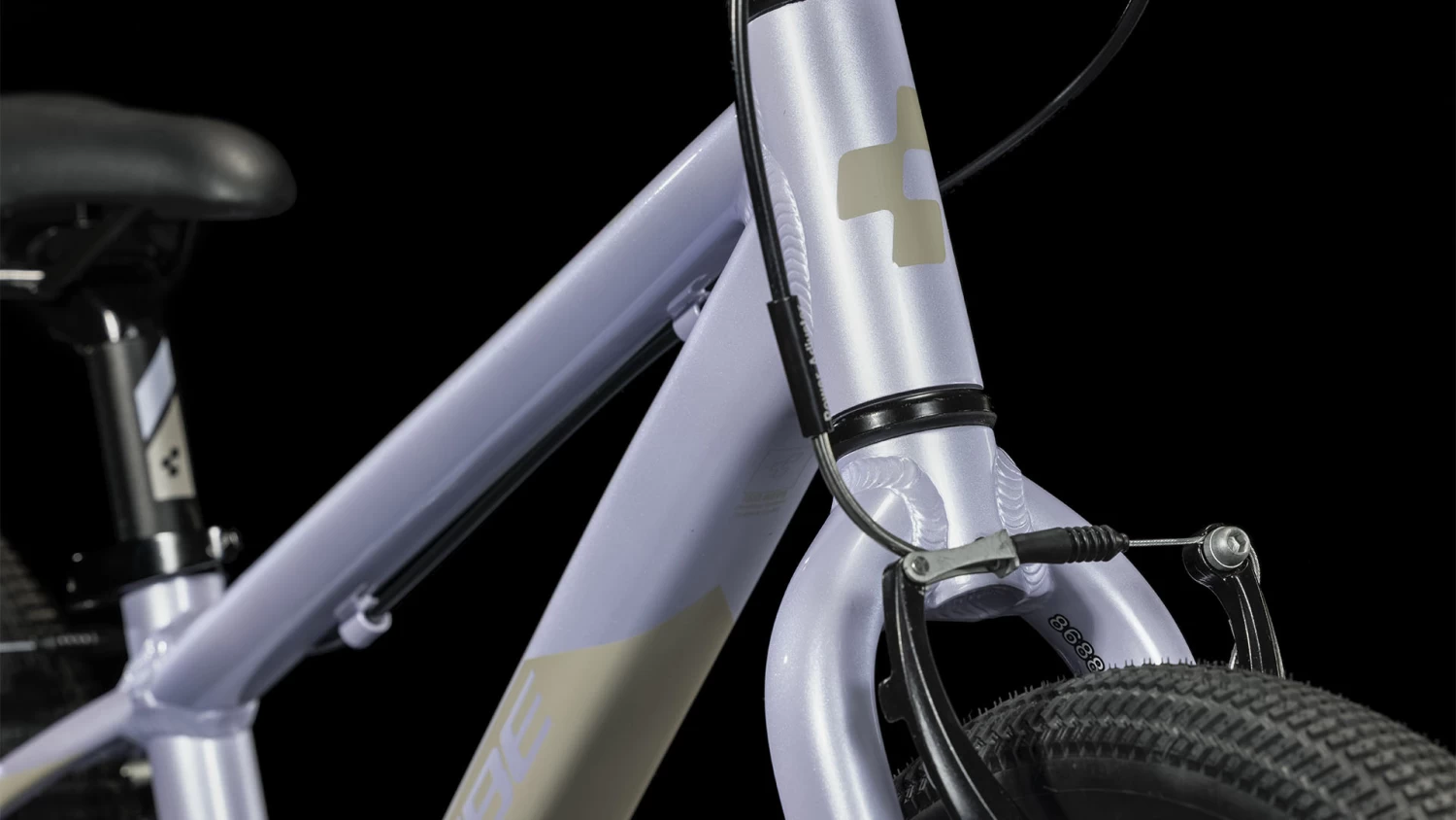 CUBE CUBIE 180 SLX - 18" Children's Bike - 2023 - Violet / Coral 8 CUBE CUBIE 180 SLX - 18" Children's Bike - 2023 - Violet / Coral - Image 6