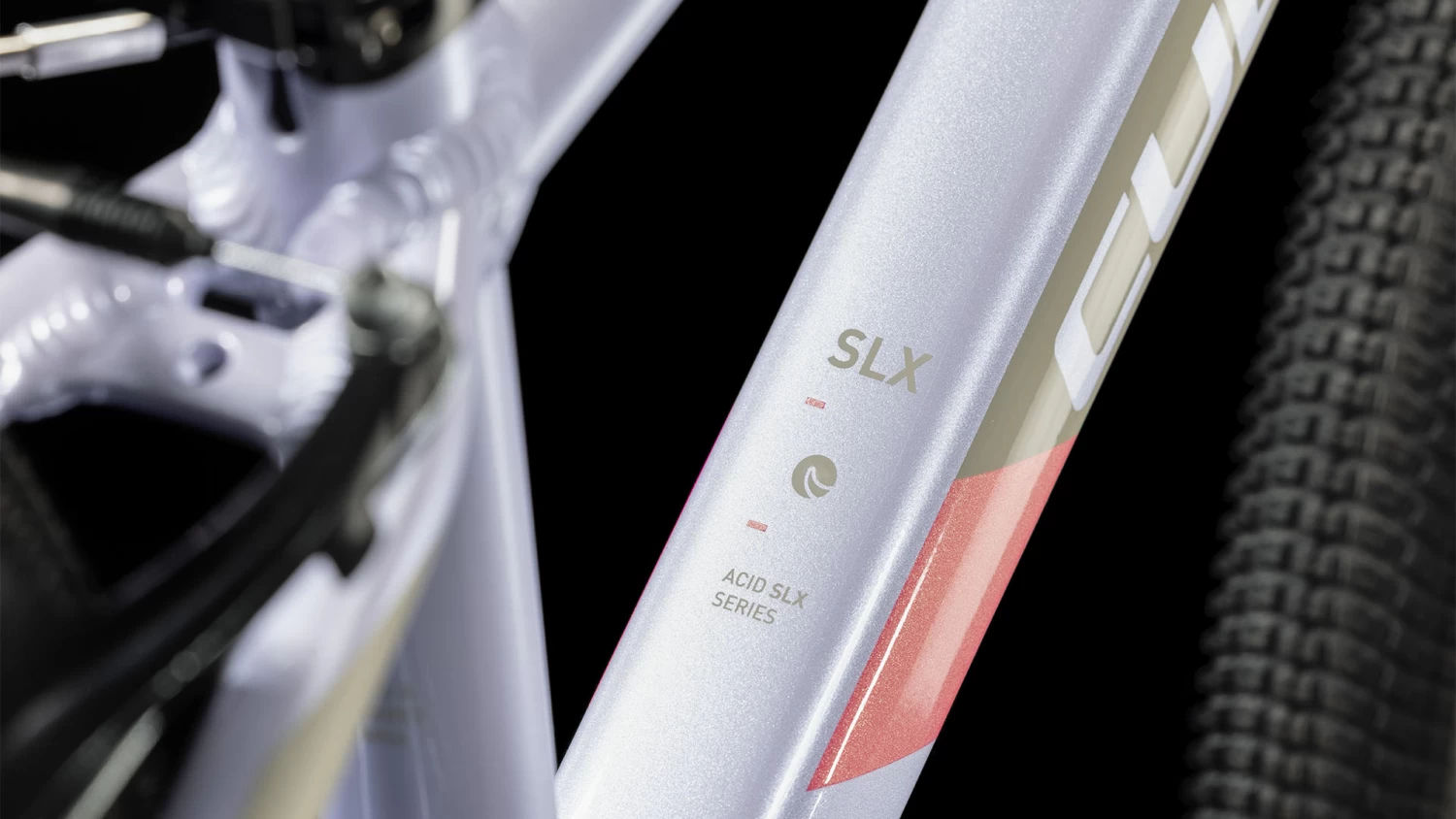 CUBE CUBIE 180 SLX - 18" Children's Bike - 2023 - Violet / Coral 10 CUBE CUBIE 180 SLX - 18" Children's Bike - 2023 - Violet / Coral - Image 8