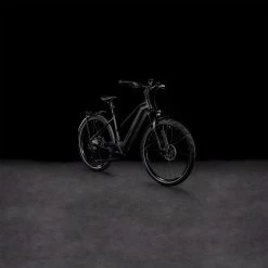 CUBE KATHMANDU HYBRID SLT 750 - Women Electric Touring Bike - 2023 - Black / Metal A00 - 2nd Choice -Cycle Parts Shop 631353 p 2010271 1399397