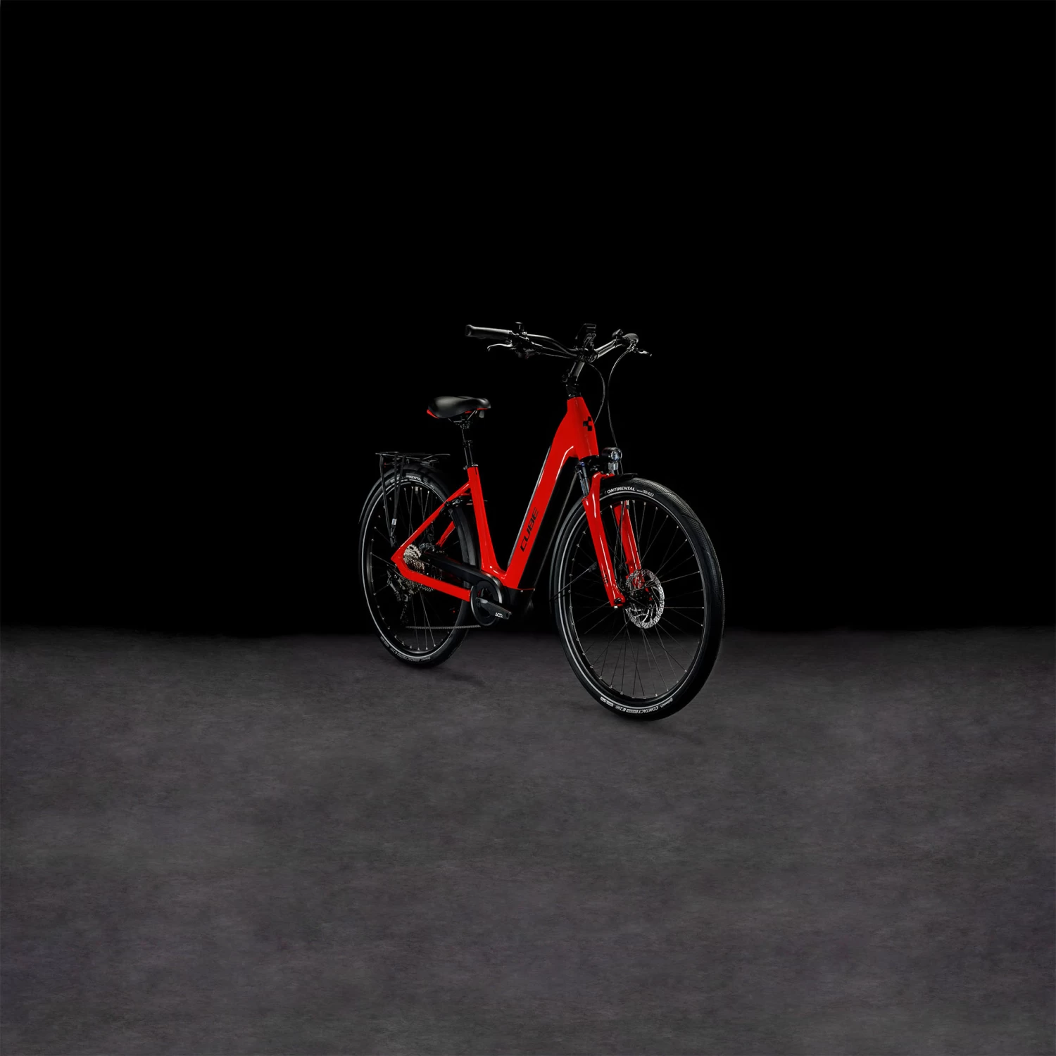 CUBE SUPREME SPORT HYBRID Pro 625 - Easy Entry Electric Bike - 2023 - Red / Black 5 CUBE SUPREME SPORT HYBRID Pro 625 - Easy Entry Electric Bike - 2023 - Red / Black - Image 3