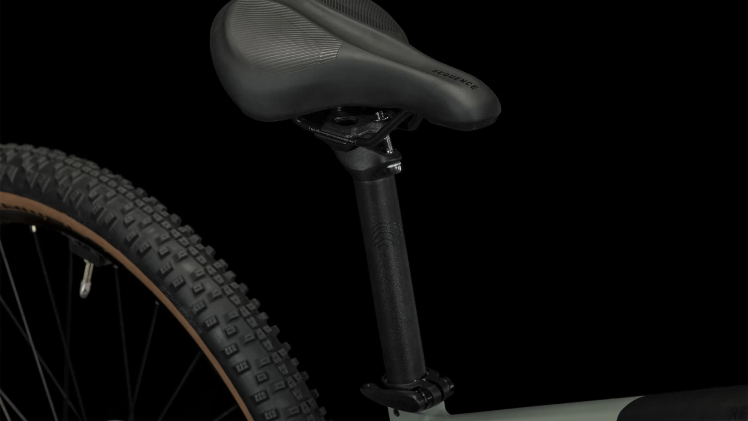 CUBE REACTION HYBRID Performance 500 - Electric Mountain Bike - 2023 - Swampgrey / Black 9 CUBE REACTION HYBRID Performance 500 - Electric Mountain Bike - 2023 - Swampgrey / Black - Image 7