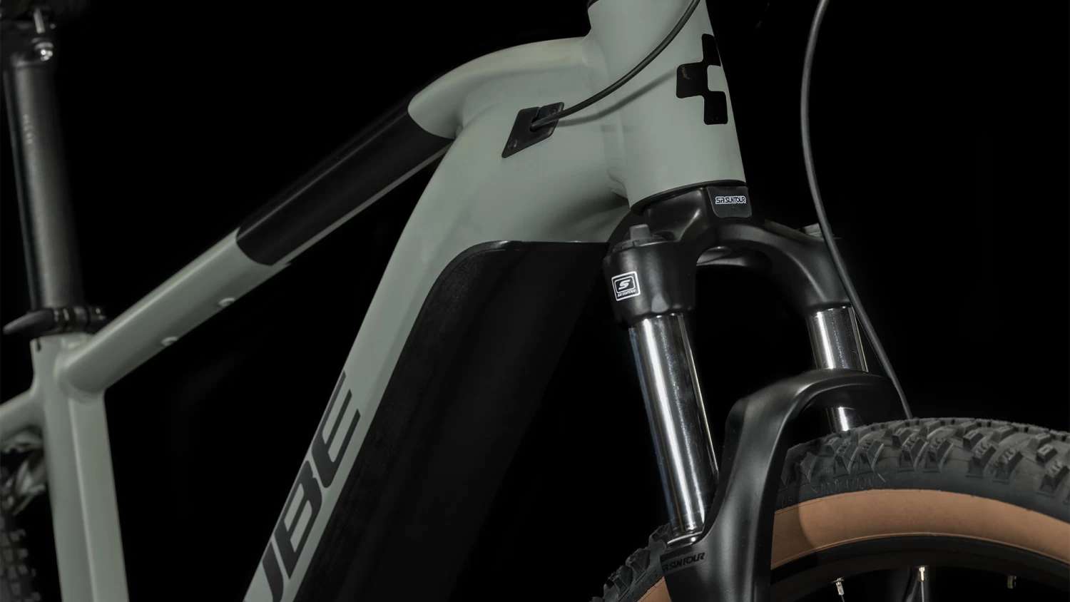 CUBE REACTION HYBRID Performance 500 - Electric Mountain Bike - 2023 - Swampgrey / Black 10 CUBE REACTION HYBRID Performance 500 - Electric Mountain Bike - 2023 - Swampgrey / Black - Image 8