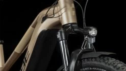 CUBE REACTION HYBRID Performance 625 Allroad - Women Electric Mountain Bike - 2023 - Metallicbrown / Orange -Cycle Parts Shop 633172 d24269 1416639