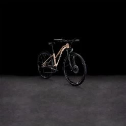 CUBE REACTION HYBRID Performance 625 Allroad - Women Electric Mountain Bike - 2023 - Metallicbrown / Orange -Cycle Parts Shop 633172 p20271 1416632