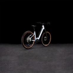 CUBE REACTION HYBRID Pro 750 - 27.5" Easy Entry Electric Mountain Bike - 2023 - Flashwhite / Black -Cycle Parts Shop 634112 p 1016301 1400816