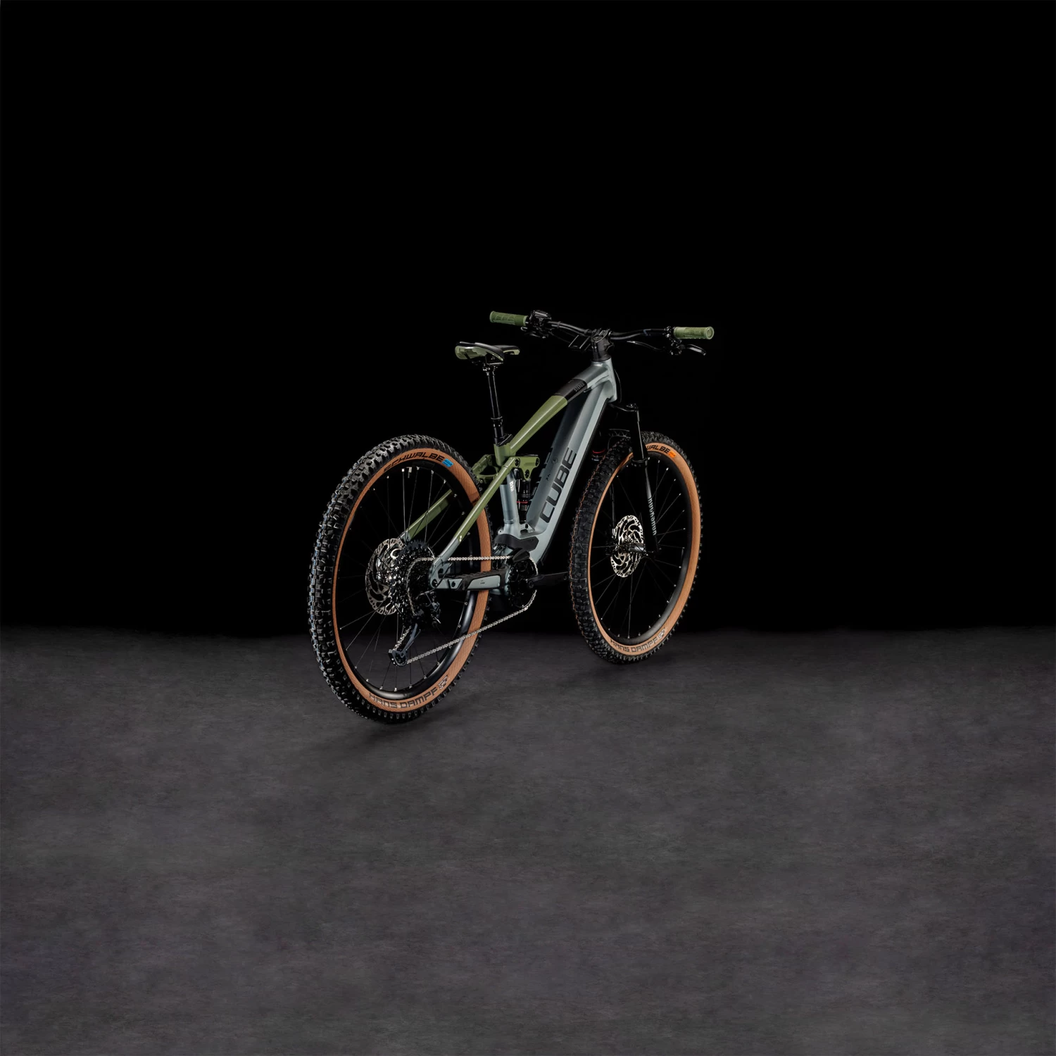 CUBE STEREO HYBRID 120 TM 750 - Electric Mountainbike - 2023 - Flashgrey / Olive 5 CUBE STEREO HYBRID 120 TM 750 - Electric Mountainbike - 2023 - Flashgrey / Olive - Image 3