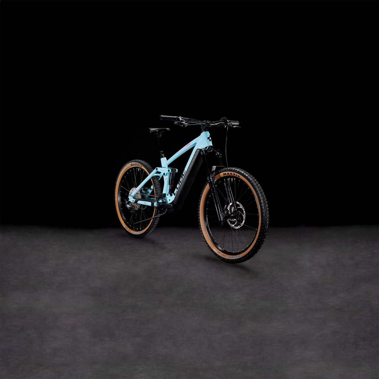 CUBE STEREO HYBRID 160 HPC Race 750 - 27.5" Carbon Electric Mountainbike - 2023 - Iceblue / Black 5 CUBE STEREO HYBRID 160 HPC Race 750 - 27.5" Carbon Electric Mountainbike - 2023 - Iceblue / Black - Image 3