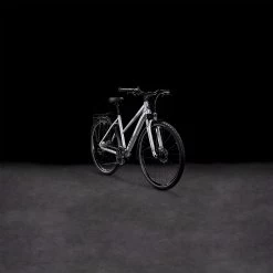 CUBE NATURE EXC Allroad - Women Cross Bike - 2023 - Polarsilver / Black A00 -Cycle Parts Shop 646300 p 2023741 1400266 1