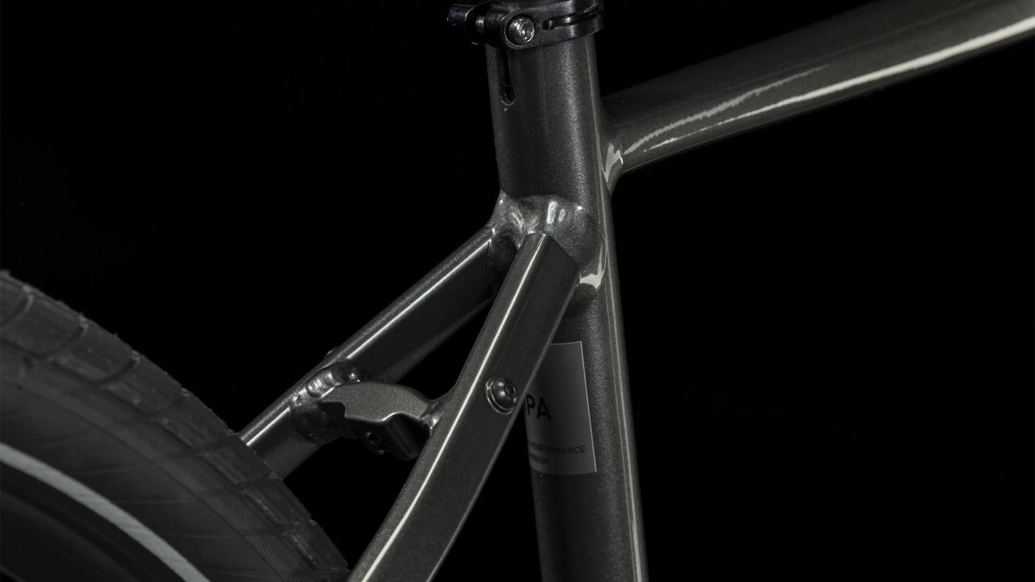 CUBE HYDE - 29" City-Bike - 2023 - Graphite / Black A00 7 CUBE HYDE - 29" City-Bike - 2023 - Graphite / Black A00 - Image 5