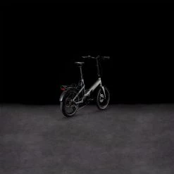 CUBE FOLD SPORT HYBRID 500 - 20" Electric Folding Bike - 2023 - Flashgrey / Black -Cycle Parts Shop 689550 p 0031541 1398924