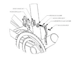 K-Edge Pro Road Braze-On Chain Catcher - Double - Blue 7 K-Edge Pro Road Braze-On Chain Catcher - Double - Blue -Cycle Parts Shop 72642 02 c 116802