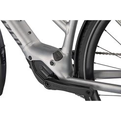 Specialized TURBO VADO SL 5.0 EQ - Step Through - City E-Bike - 2023 - Brushed Aluminum / Black Reflective -Cycle Parts Shop 93921 31 vado sl 50 st eq brsh blkrefl 03 1358134