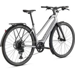 Specialized TURBO VADO SL 5.0 EQ - Step Through - City E-Bike - 2023 - Brushed Aluminum / Black Reflective -Cycle Parts Shop 93921 31 vado sl 50 st eq brsh blkrefl 07 1358138
