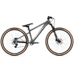 Ghost Nirvana 4X - 26" Dirt Jump Bike - 2023 - Raw Alu / Chrome